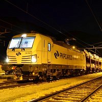 Locomotive AWT for the first time in Slovenia